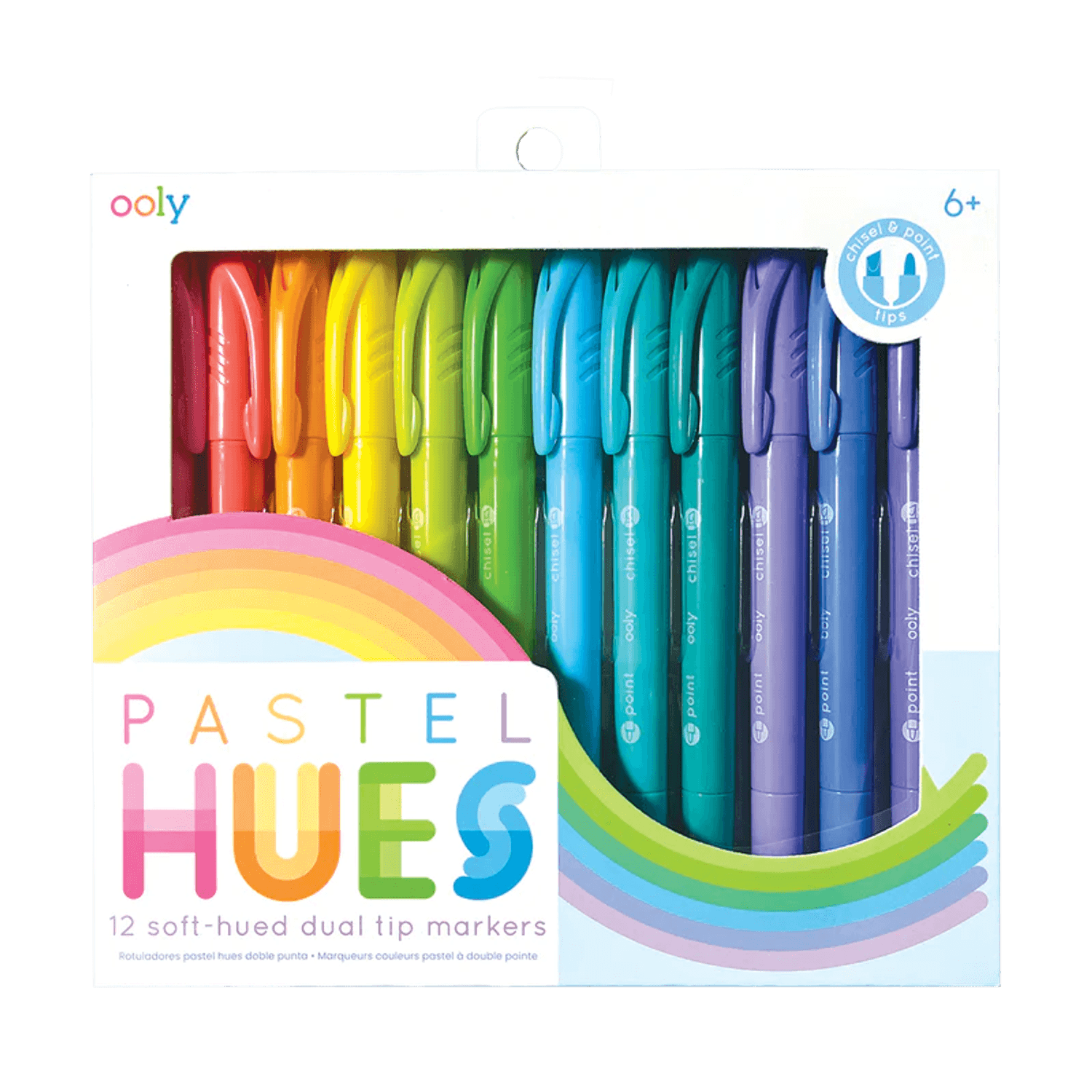 Carioci duble pastelate - Set de 12 fotografia produsului