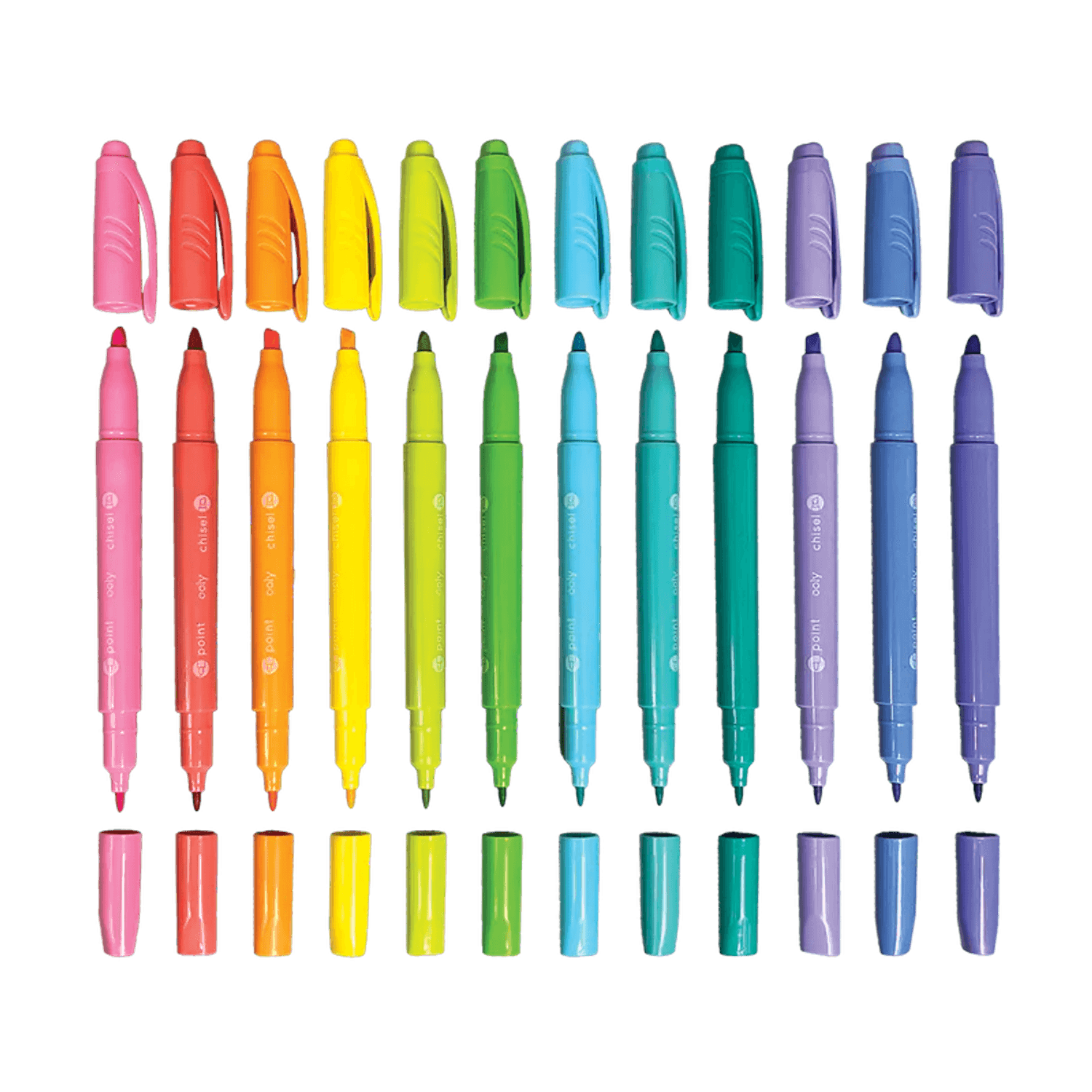 Carioci duble pastelate - Set de 12 fotografia produsului View 4 L
