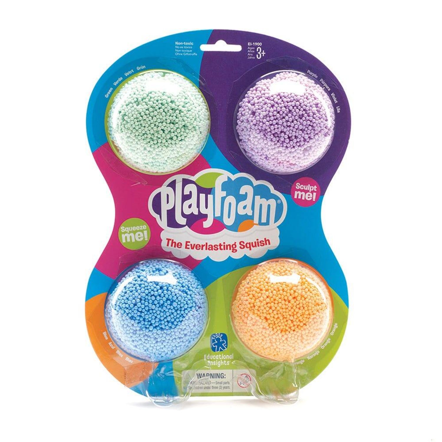 Playfoam - Spuma modelabila in 4 culori fotografia produsului