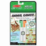 Carnet reutilizabil cu activitati si jocuri Animale -Melissa And Doug fotografia produsului