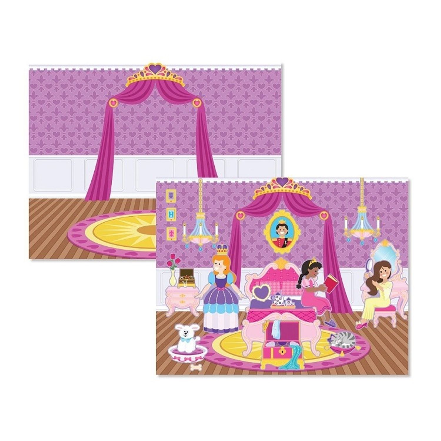 Abtibilduri reutilizabile Castelul printesei Melissa and Doug fotografia produsului View 2 L