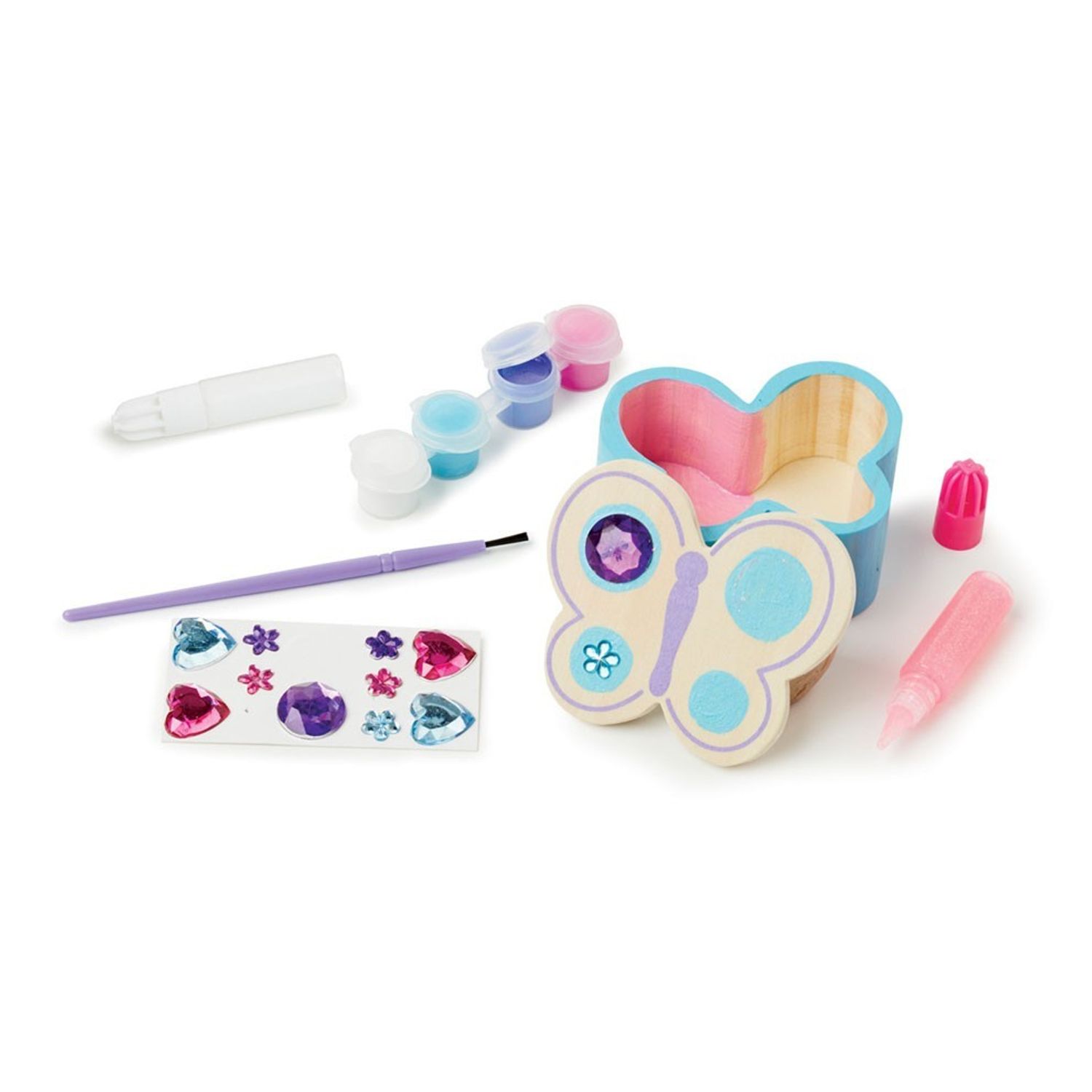 Set creatie Cutiuta fluture fotografia produsului View 4 L