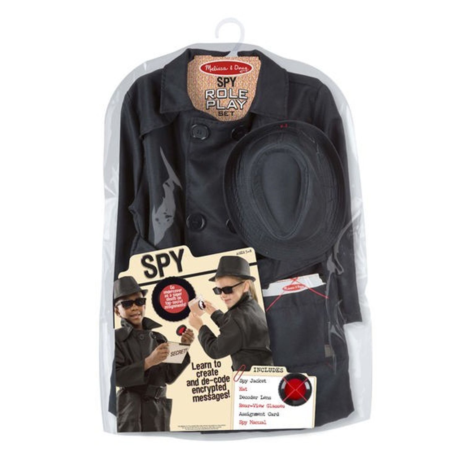 Costum de carnaval Spion fotografia produsului