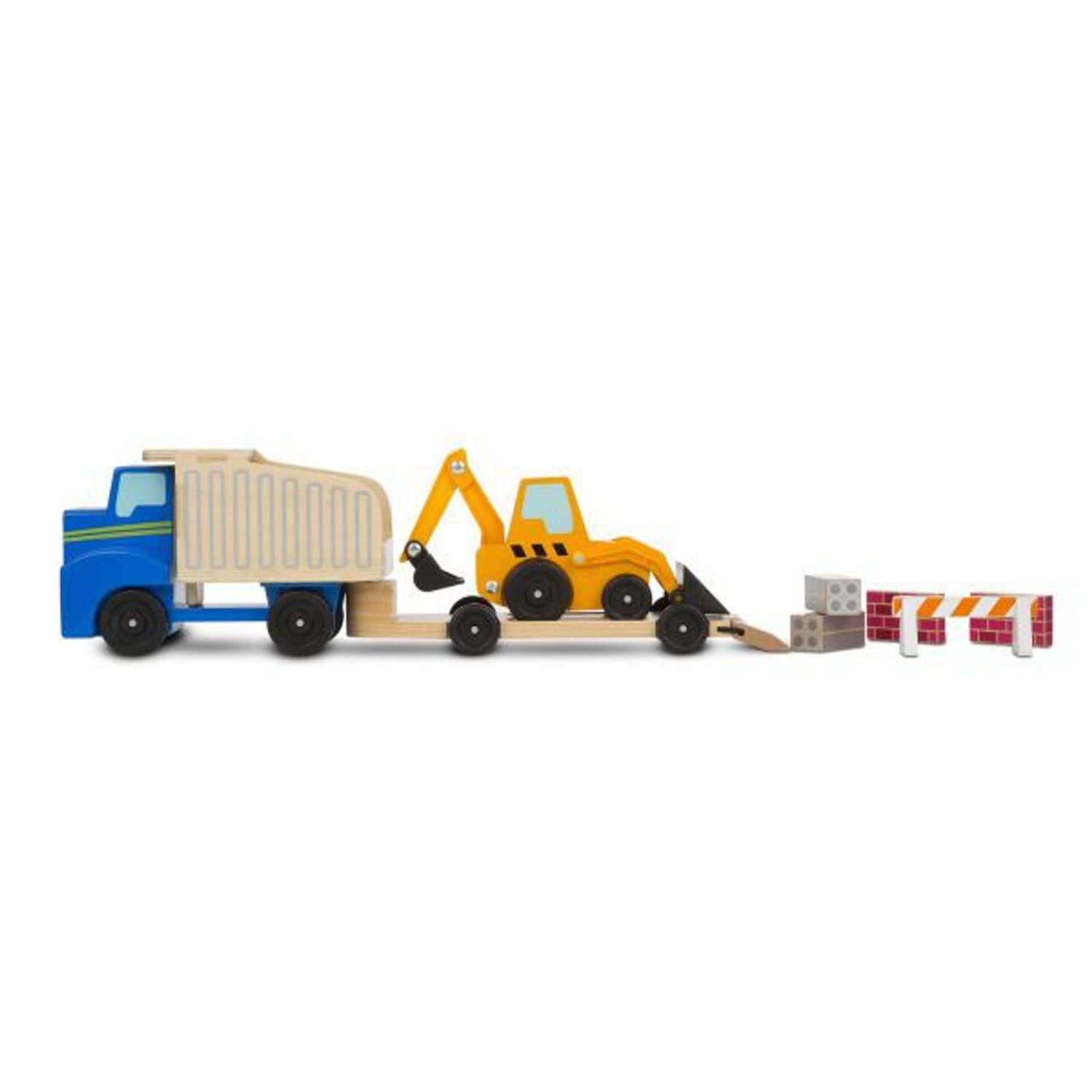 Set de joaca Utilaje de constructii din lemn fotografia produsului View 3 L