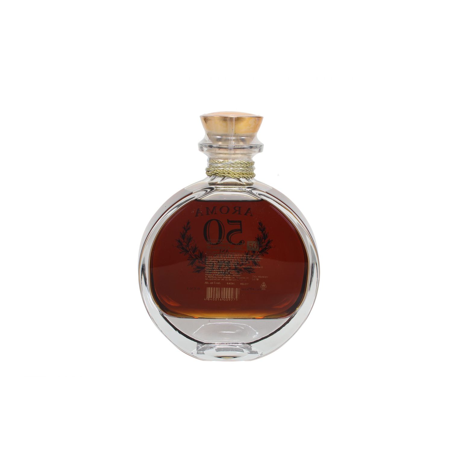 Aroma Decanter - 50 Ani 40% fotografia produsului View 2 L