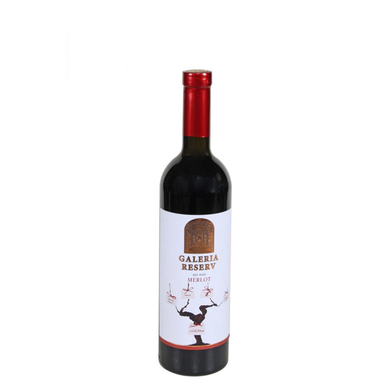 Merlot Rosu - 2018 Demidulce 12% fotografia produsului