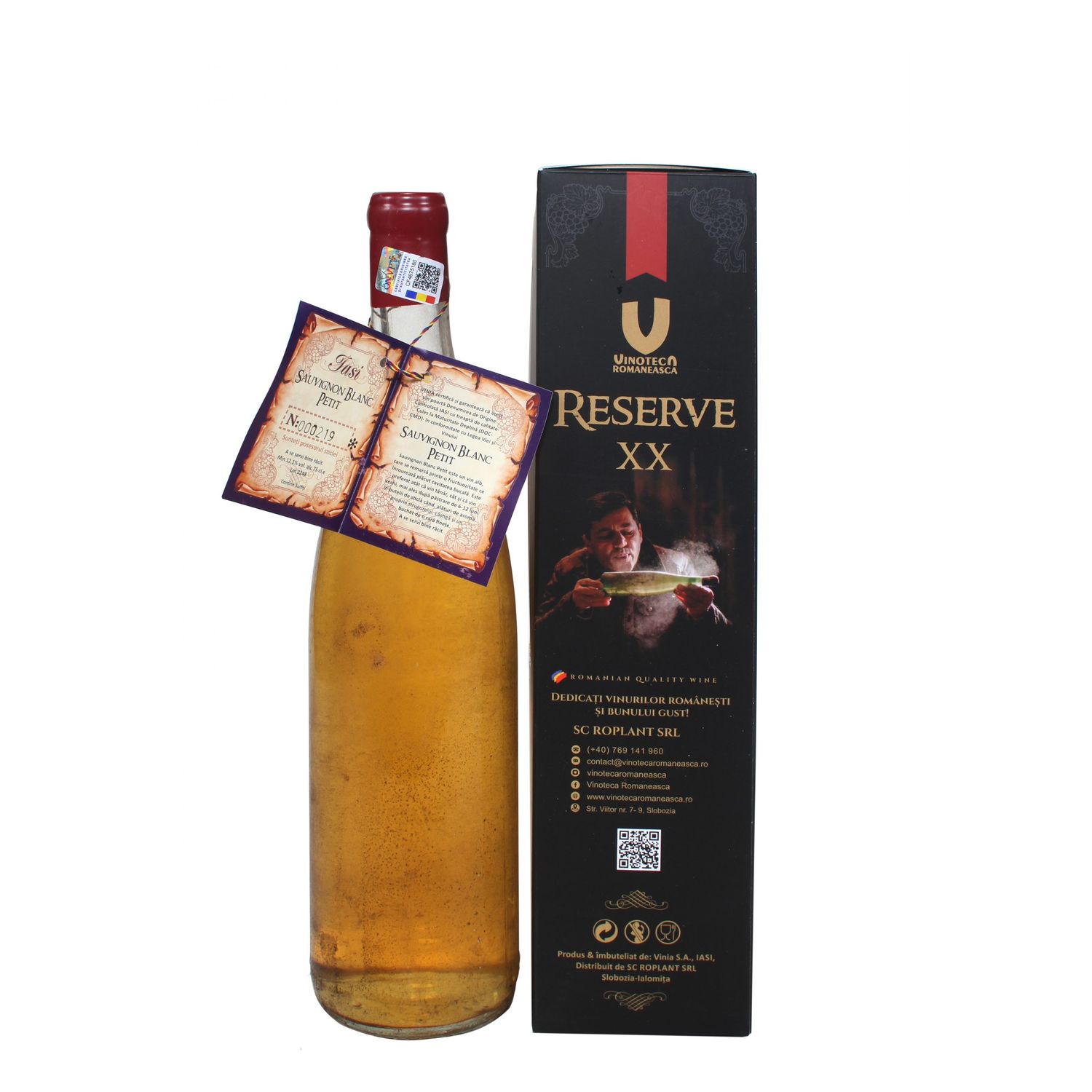 Sauvignon Blanc Petit &ndash; Iasi 1993 Sec fotografia produsului View 3 L