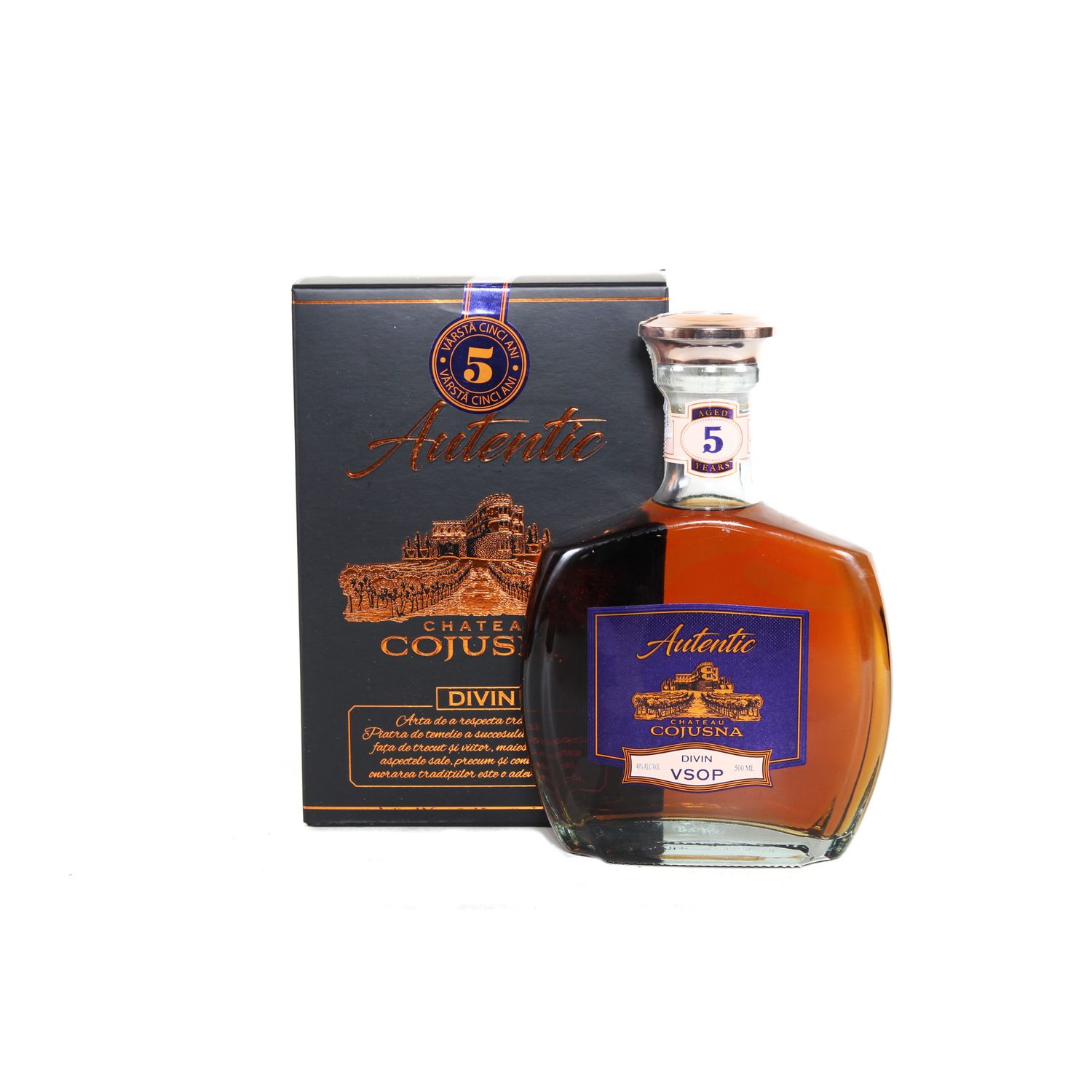 Divin Autentic Vsop - 5 Ani 40% fotografia produsului