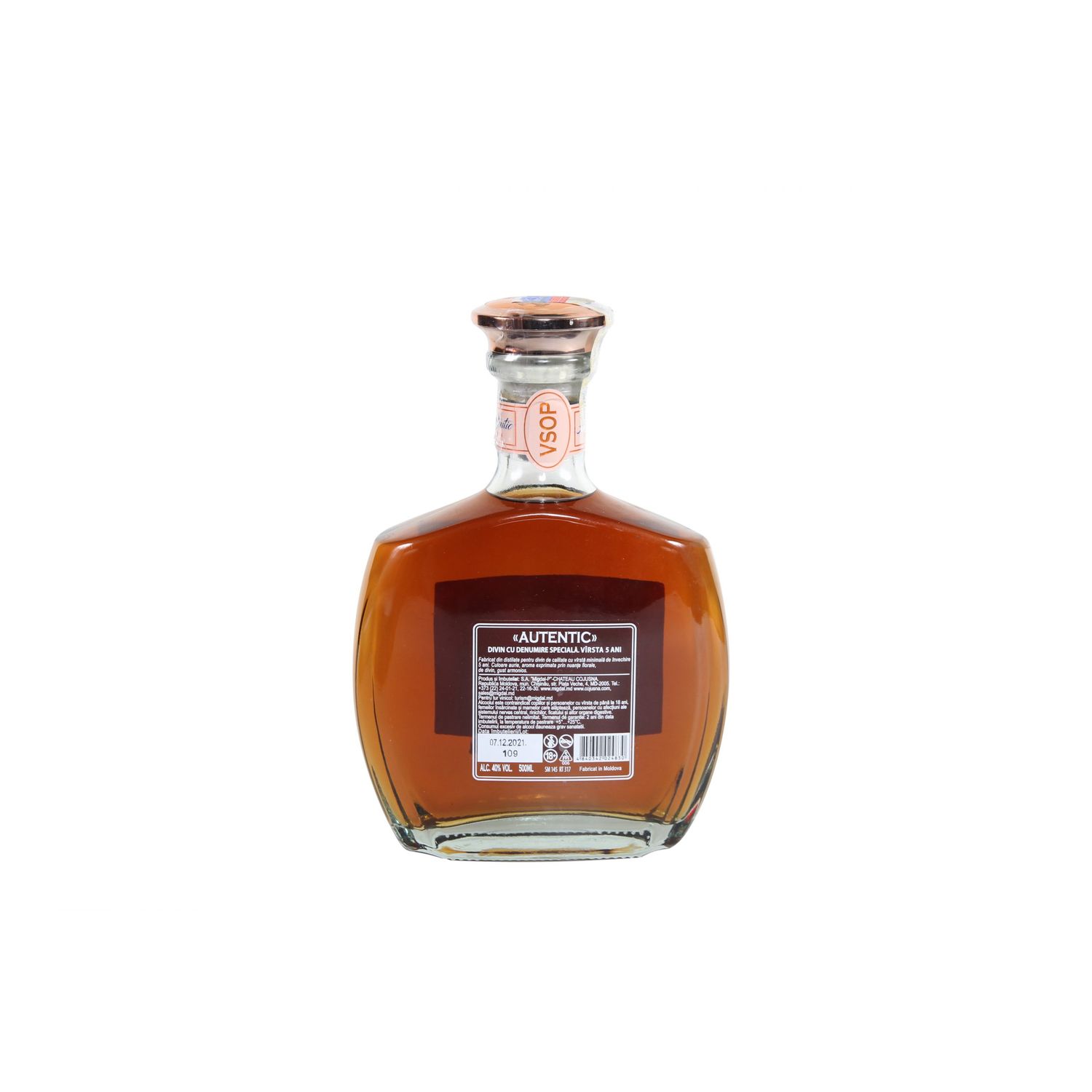 Divin Autentic Vsop - 5 Ani 40% fotografia produsului View 6 L