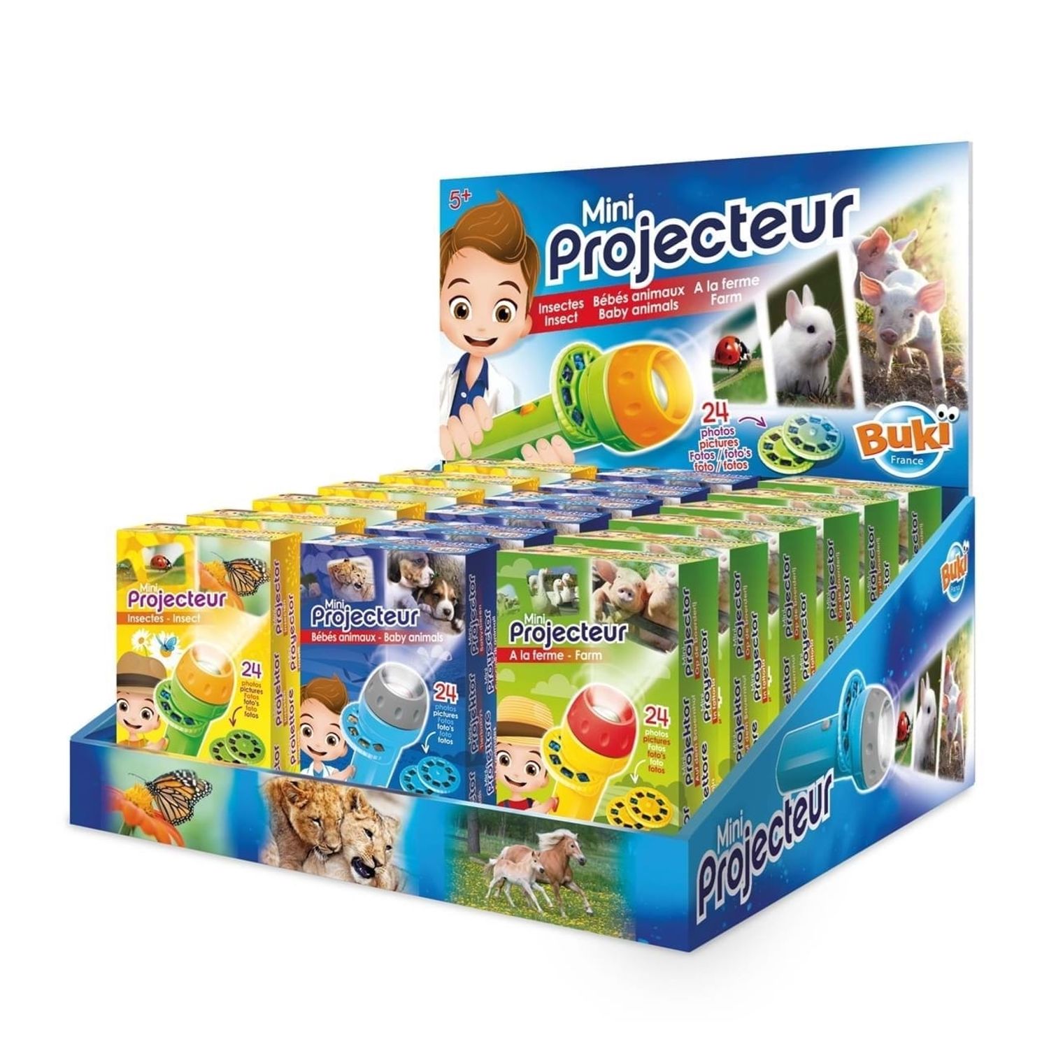 Mini proiector Insecte fotografia produsului View 3 L