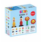 Joc de constructie magnetic Clicstoys Stick-O - Bumba fotografia produsului View 3 S
