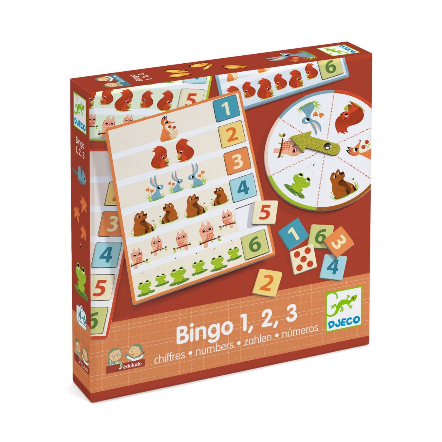 Bingo cifre Djeco fotografia produsului