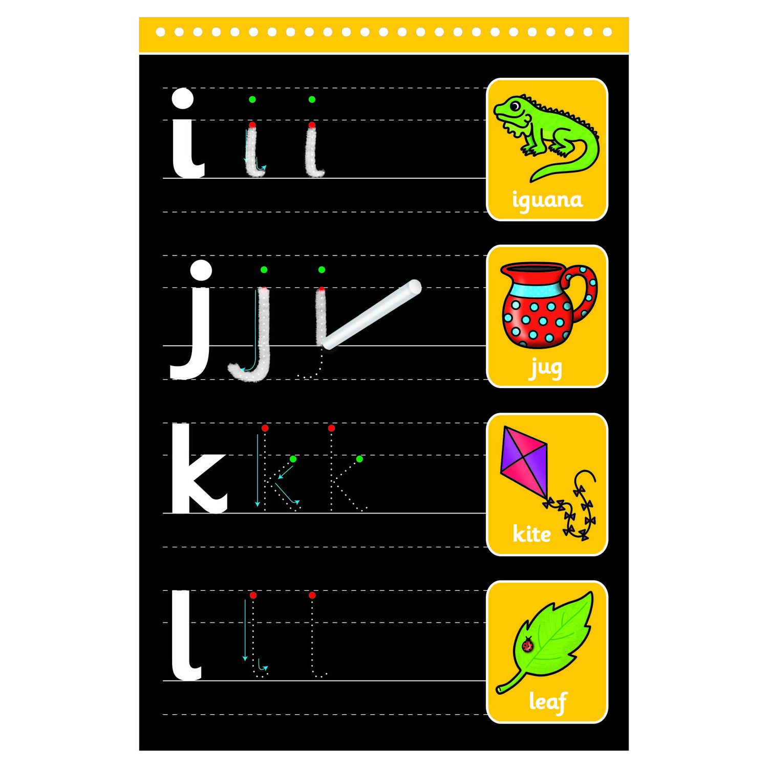 Chalk Book ABC Invata sa Scrii cu C fotografia produsului View 2 L