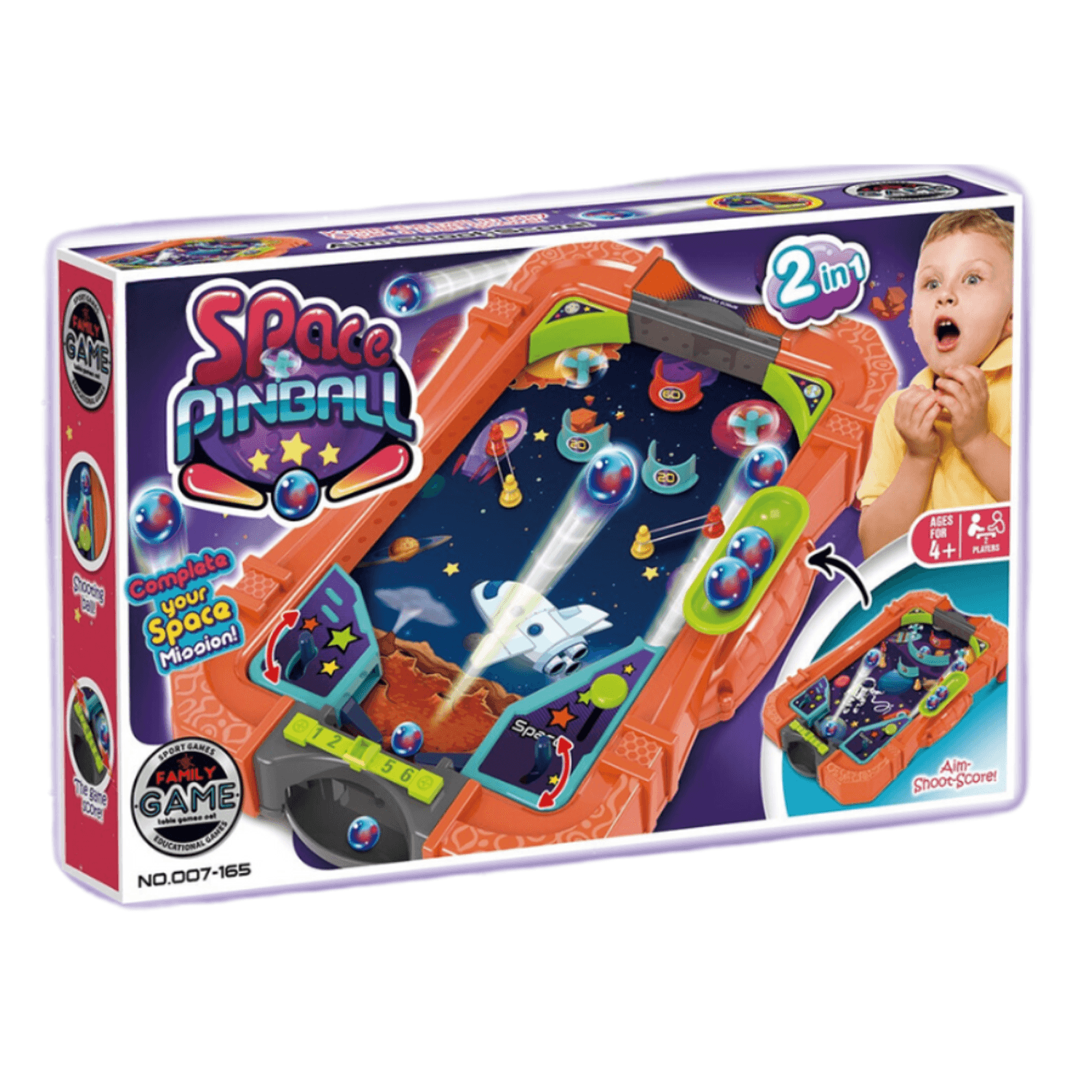 Joc de masa - Pinball spatial fotografia produsului View 2 L