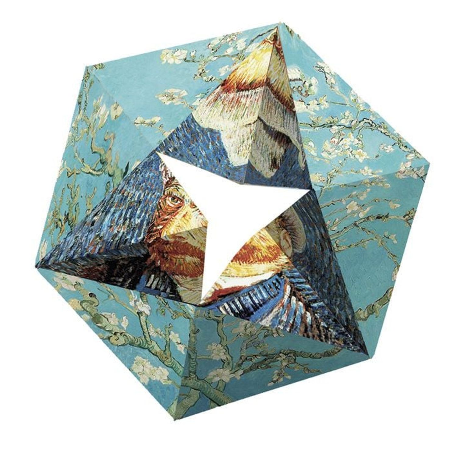 Joc de pliere design van Gogh fotografia produsului View 3 L
