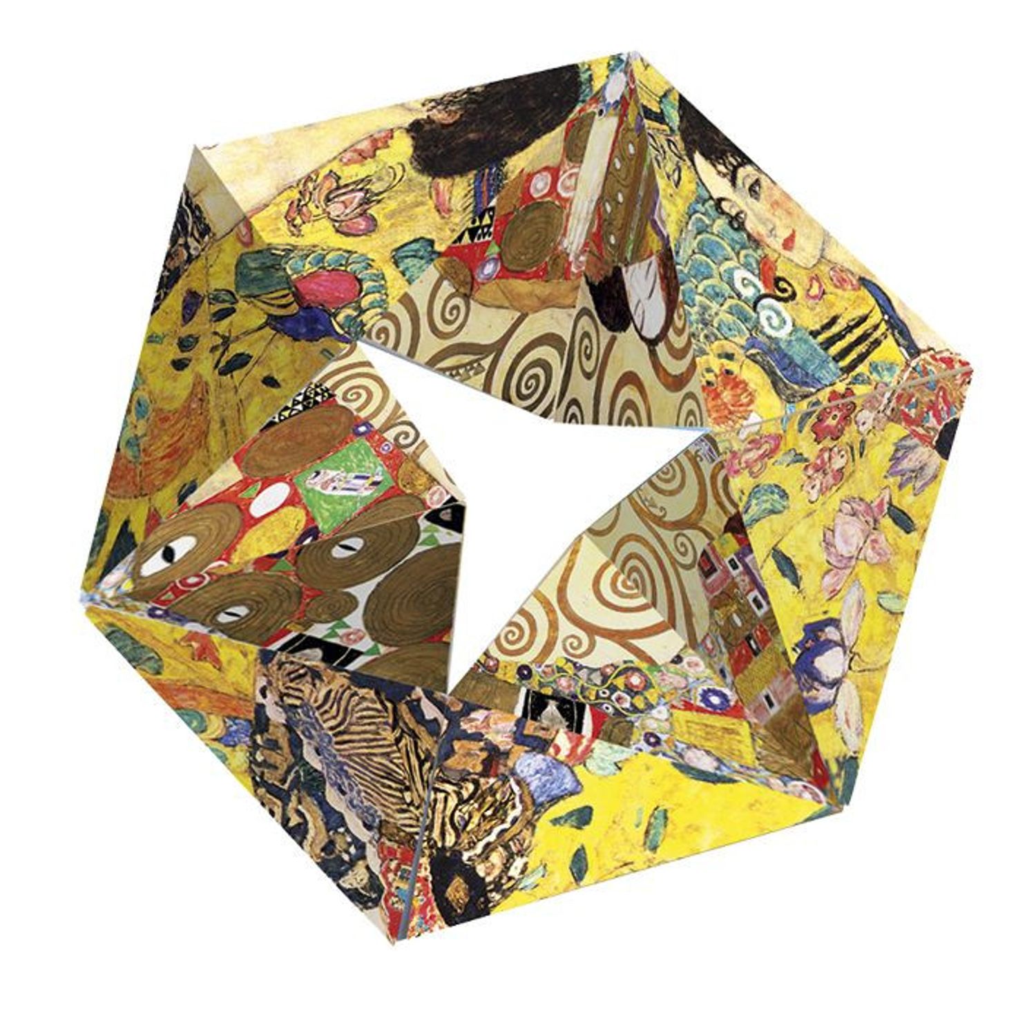 Joc de pliere design Klimt fotografia produsului View 3 L
