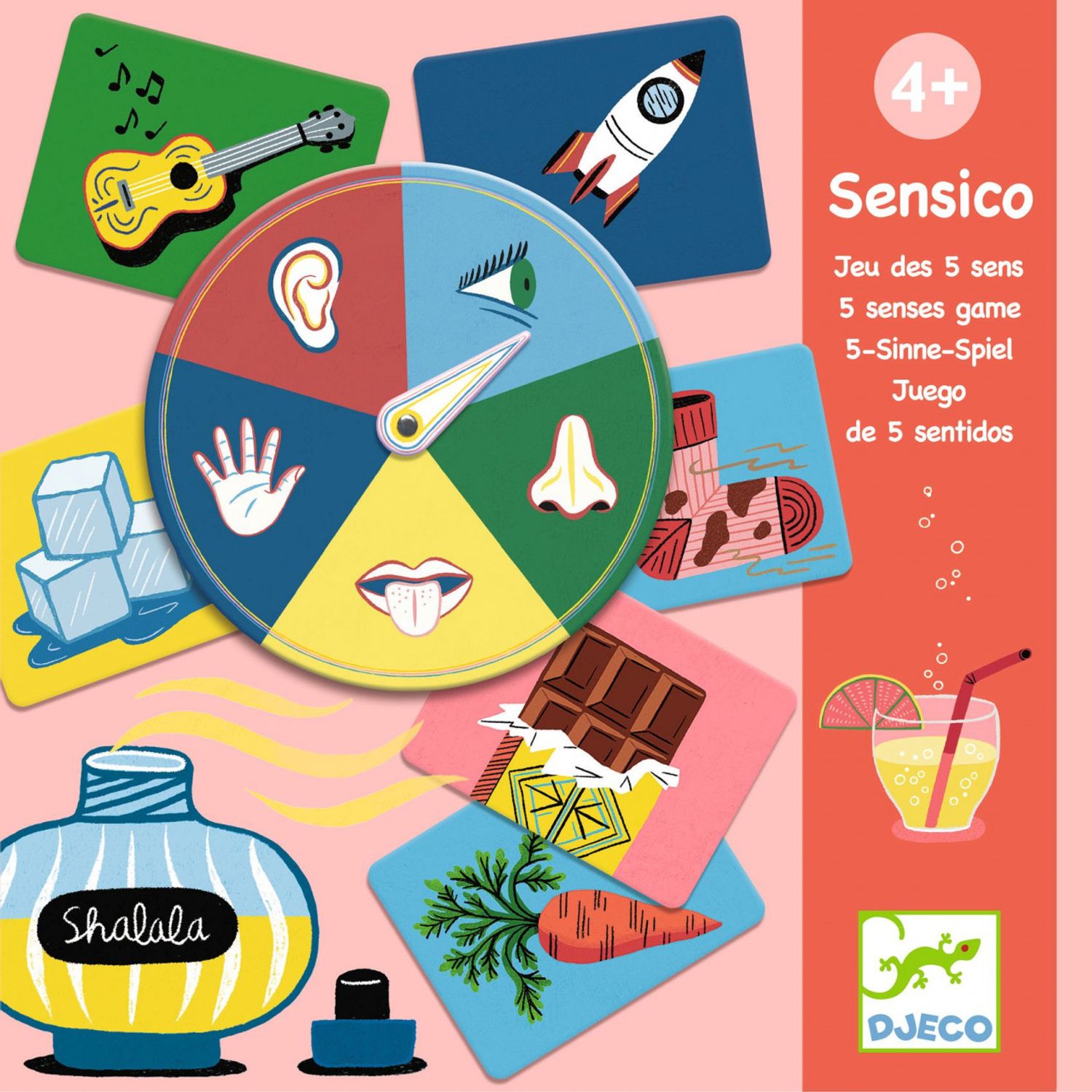 Joc de recunoastere senzoriala Sensico, Djeco fotografia produsului View 3 L