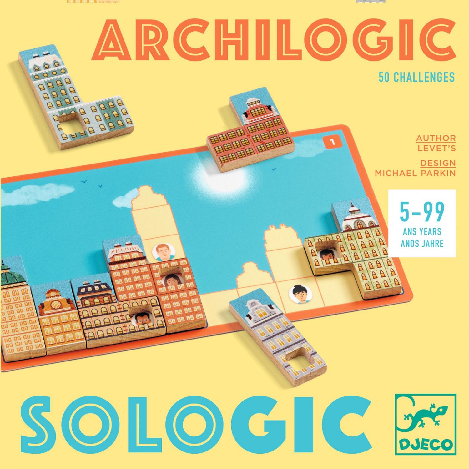 Joc logic Archilogic Djeco fotografia produsului