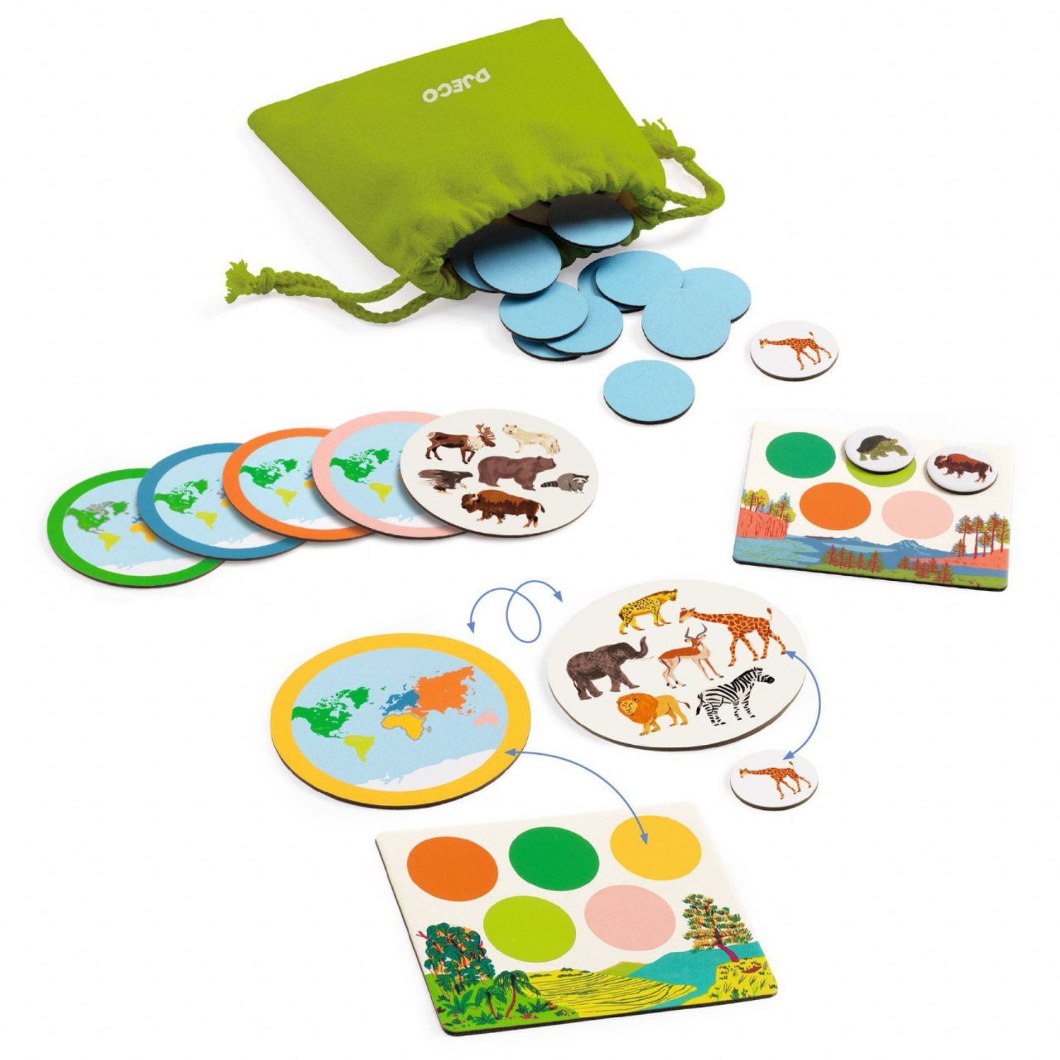 Loto Animo mondo, Djeco fotografia produsului View 2 L