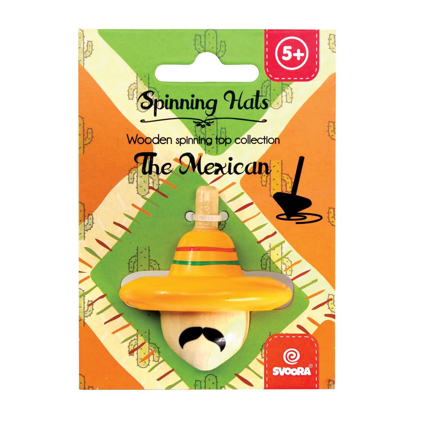 Titirez din lemn, model mexican fotografia produsului View 2 L