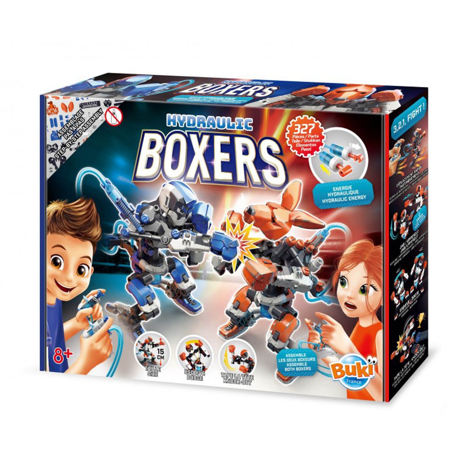 Boxerii hidraulici - Set STEM de contructie interactiv fotografia produsului