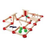 KEVA Maker Bot Maze, labirint cu piese de lemn si roboti motorizati fotografia produsului View 4 S
