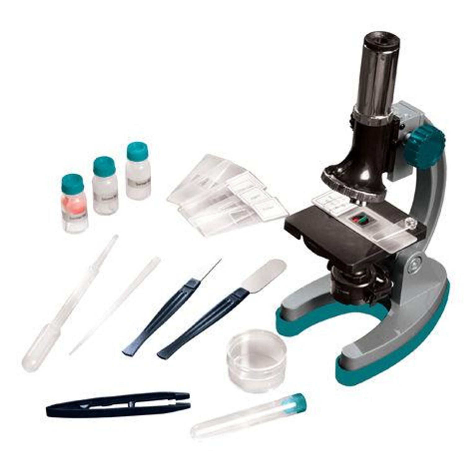 Microscop MicroPro 50x-600x - Set educativ cu 48 piese fotografia produsului
