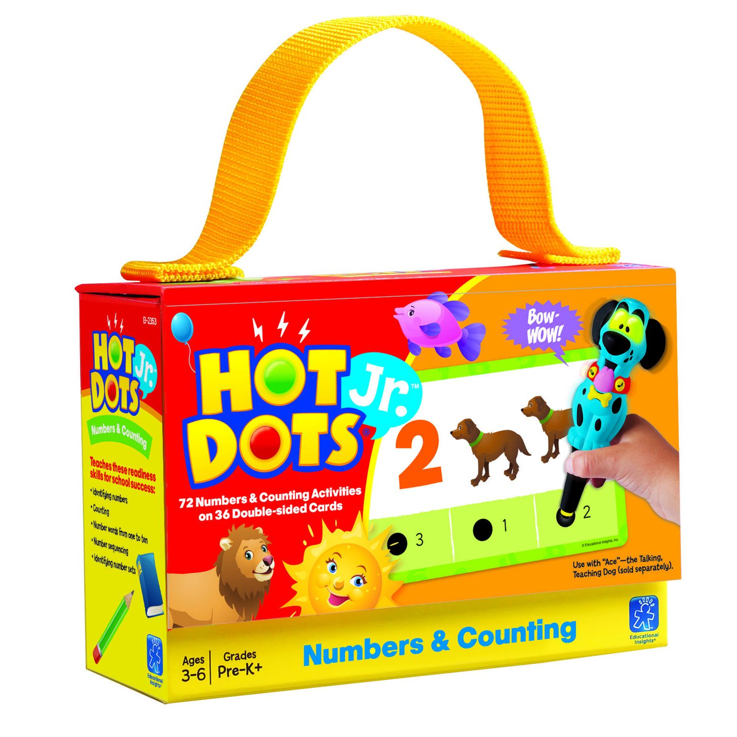 Carduri Junior HOT DOTS Numerele fotografia produsului