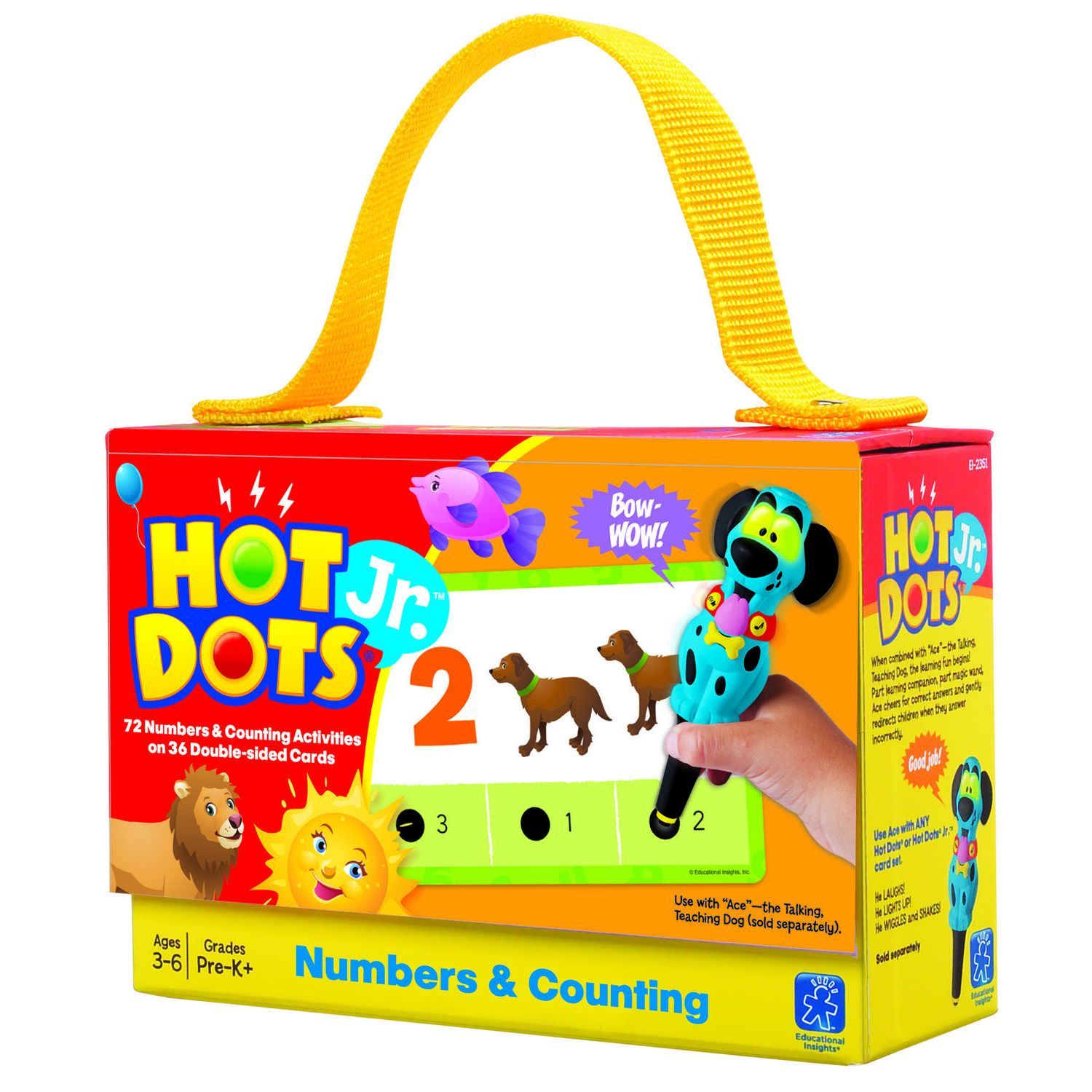 Carduri Junior HOT DOTS Numerele fotografia produsului View 2 L
