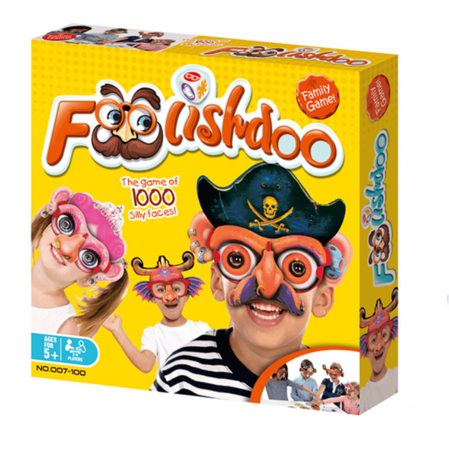 Joc interactiv - Ochelari cu fete caraghioase fotografia produsului