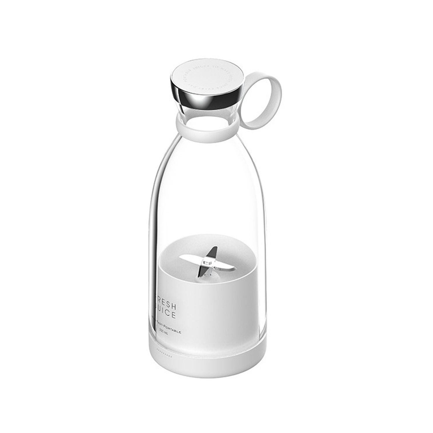 Mini Blender Portabil MRG MA785, Electric, Cu Acumulator, 6 Lame 3D, 420 ml fotografia produsului