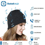 Caciula Smart cu Bluetooth MRG M976, Negru , Unisex, Handsfree, Microfon, Casti fotografia produsului View 2 S