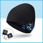 Caciula Smart cu Bluetooth MRG M976, Negru , Unisex, Handsfree, Microfon, Casti fotografia produsului View 3 S