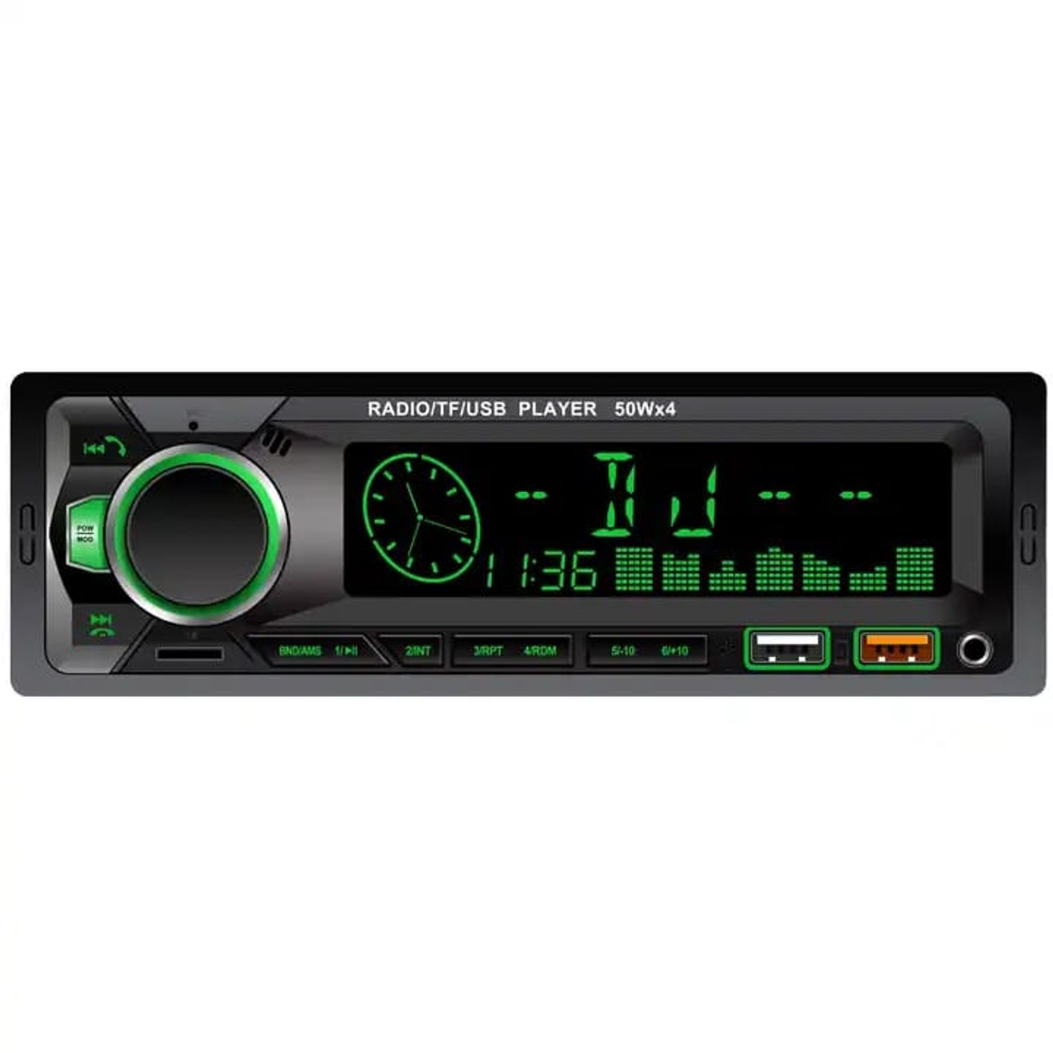 Casetofon Auto MRG M8289, Bluetooth, Telecomanda, Display LCD 7 Culori fotografia produsului View 2 L