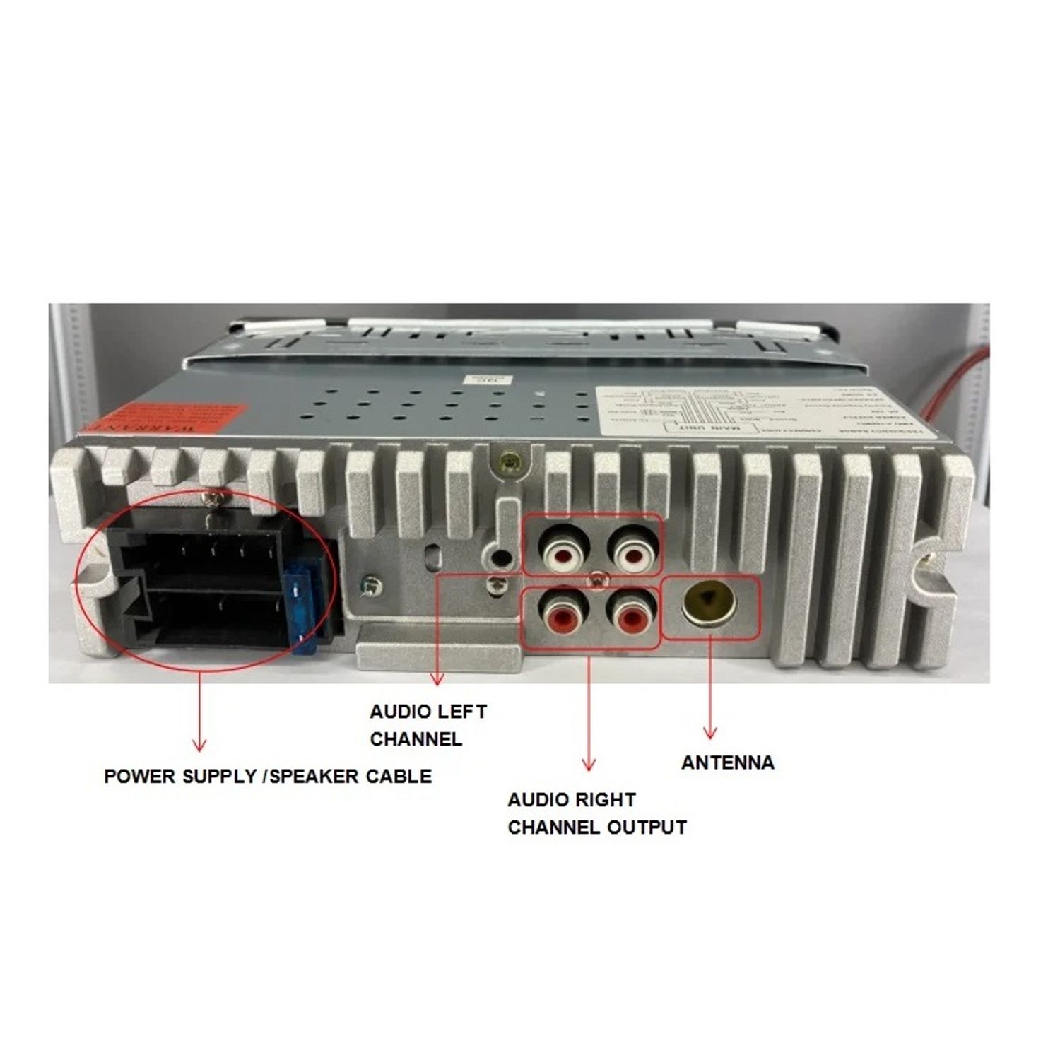 Casetofon Auto MRG M8289, Bluetooth, Telecomanda, Display LCD 7 Culori fotografia produsului View 7 L
