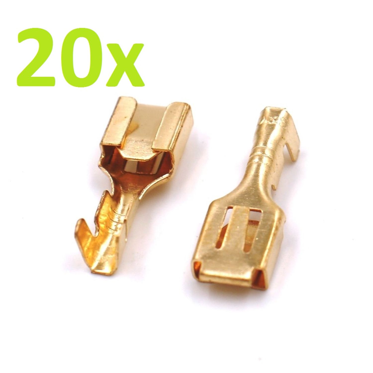 20 Buc X Papuc Mama Neizolat Plat 6.3 mm fotografia produsului