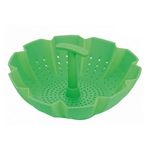 Sita din silicon pentru gatit la aburi Peterhof, diametru 21,5 cm, verde fotografia produsului