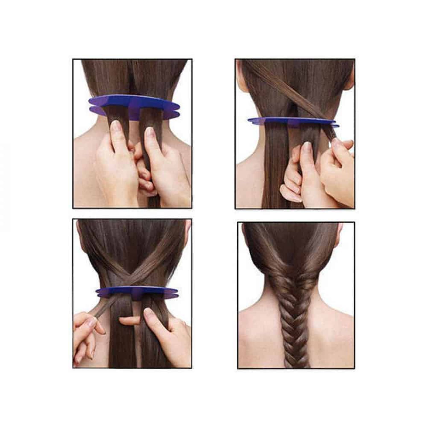 Accesoriu de impletit parul in coada de peste fotografia produsului View 2 L