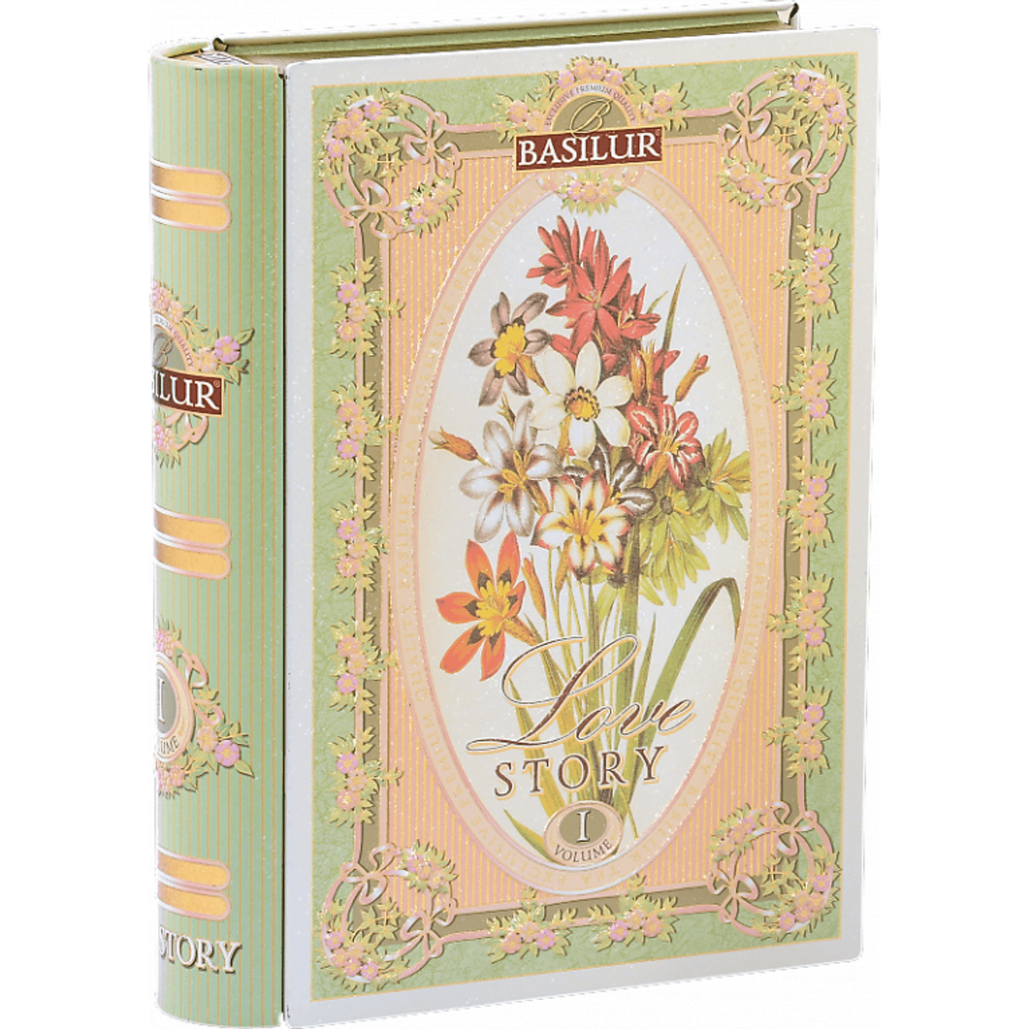 Ceai verde ceylon Love Story vol1 carte 100g - BASILUR fotografia produsului