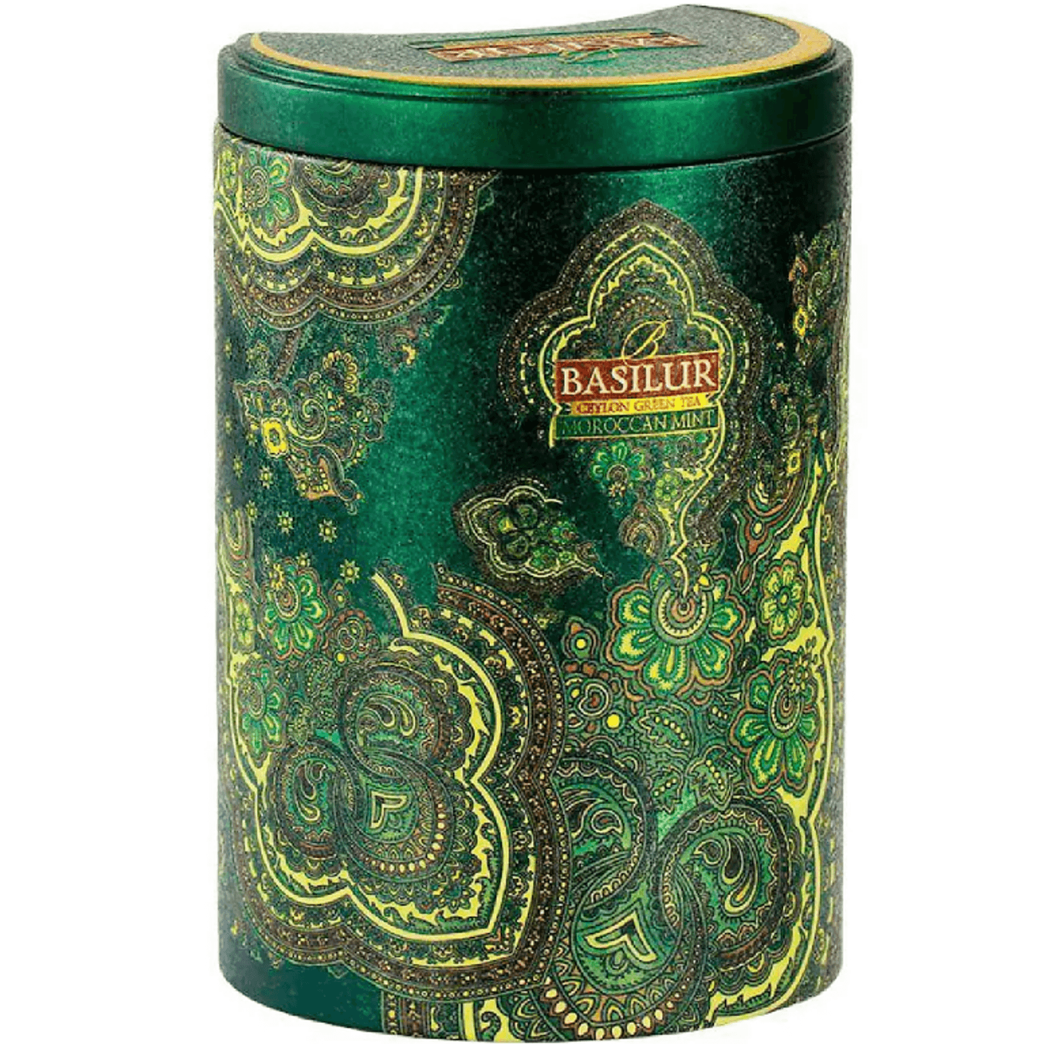 Ceai verde ceylon Oriental moroccan mint cutie 100g - BASILUR fotografia produsului