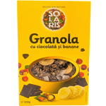Granola ciocolata banane 300g - SOLARIS fotografia produsului