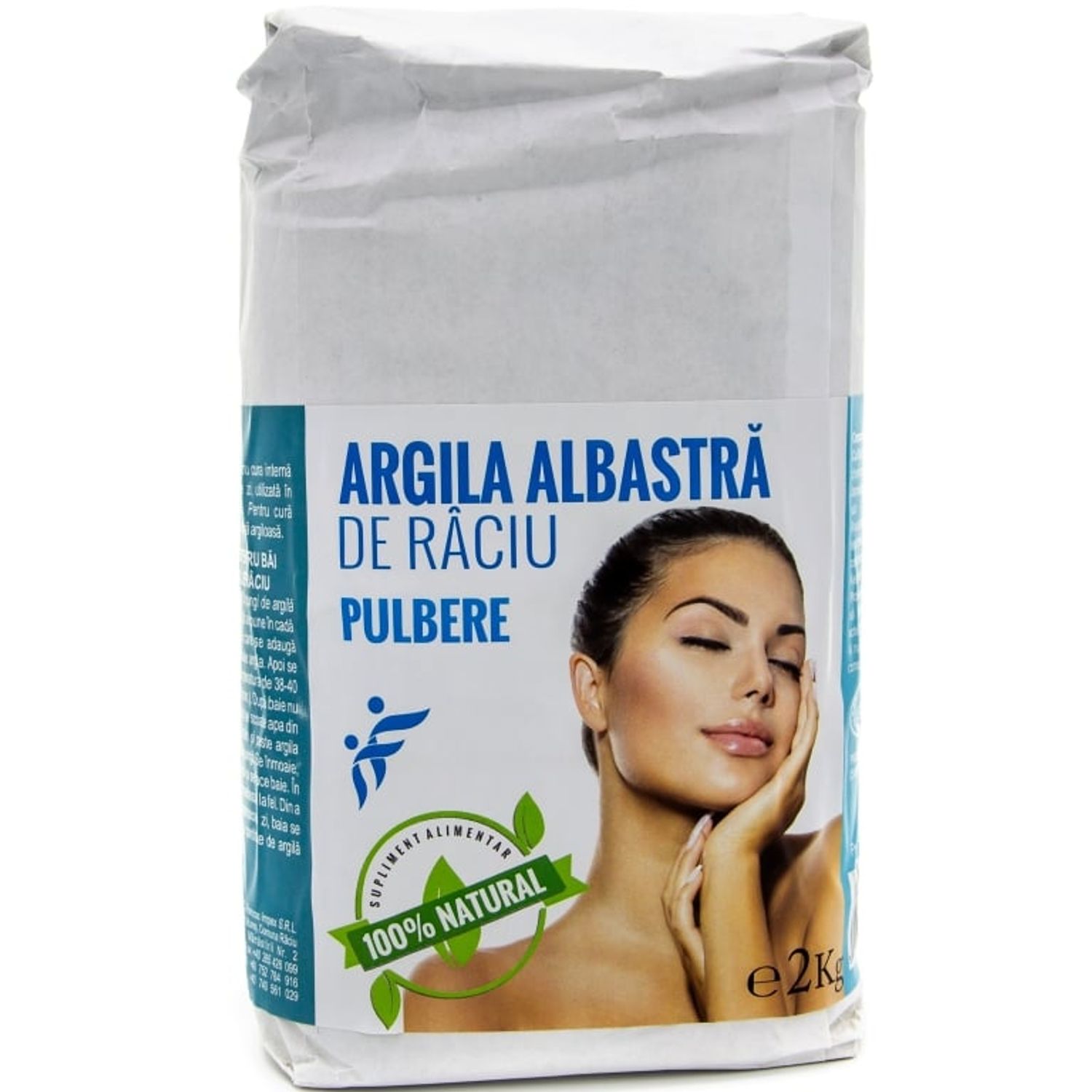 Argila albastra pulbere 2kg - RACIU fotografia produsului