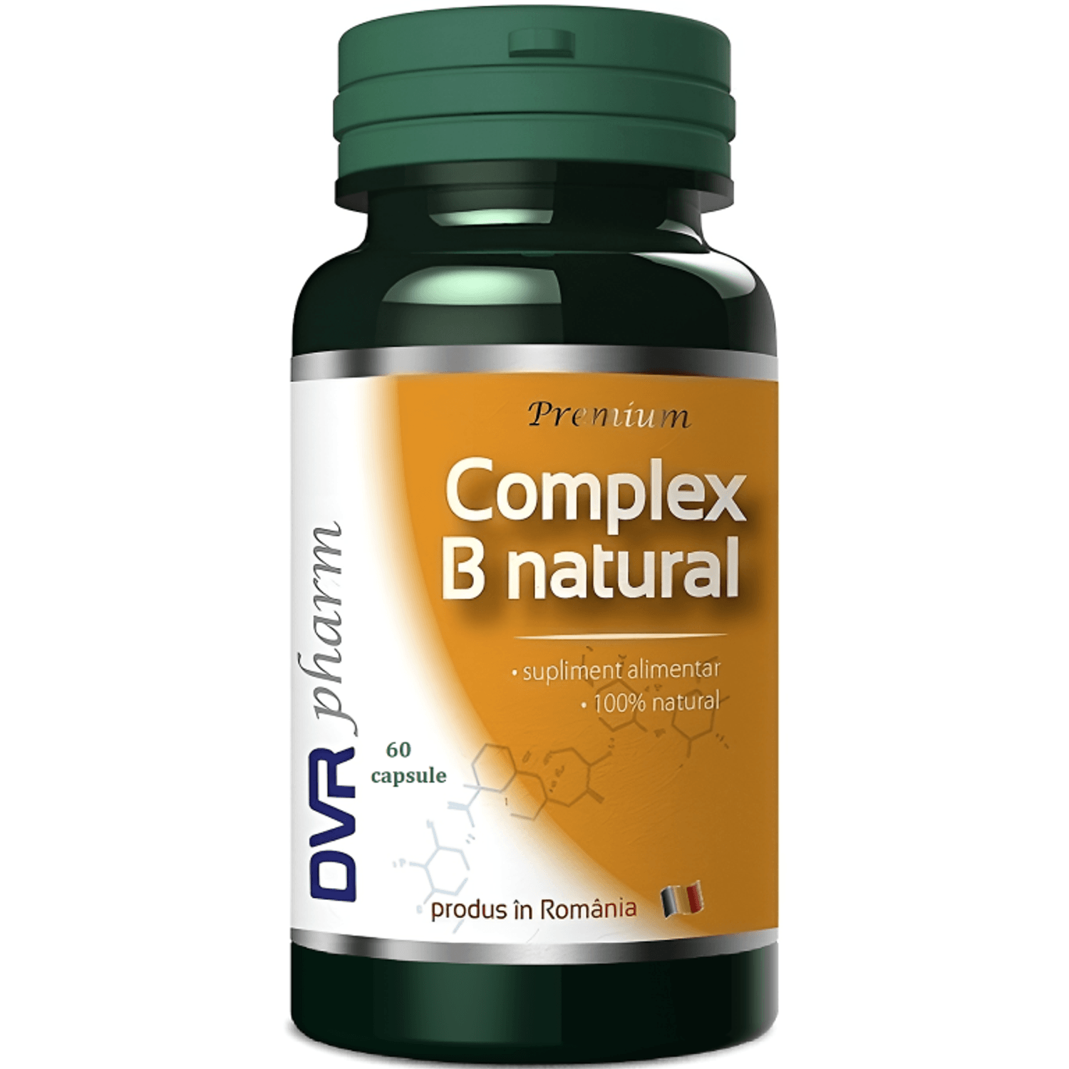 Complex B natural 60cps - DVR PHARM fotografia produsului