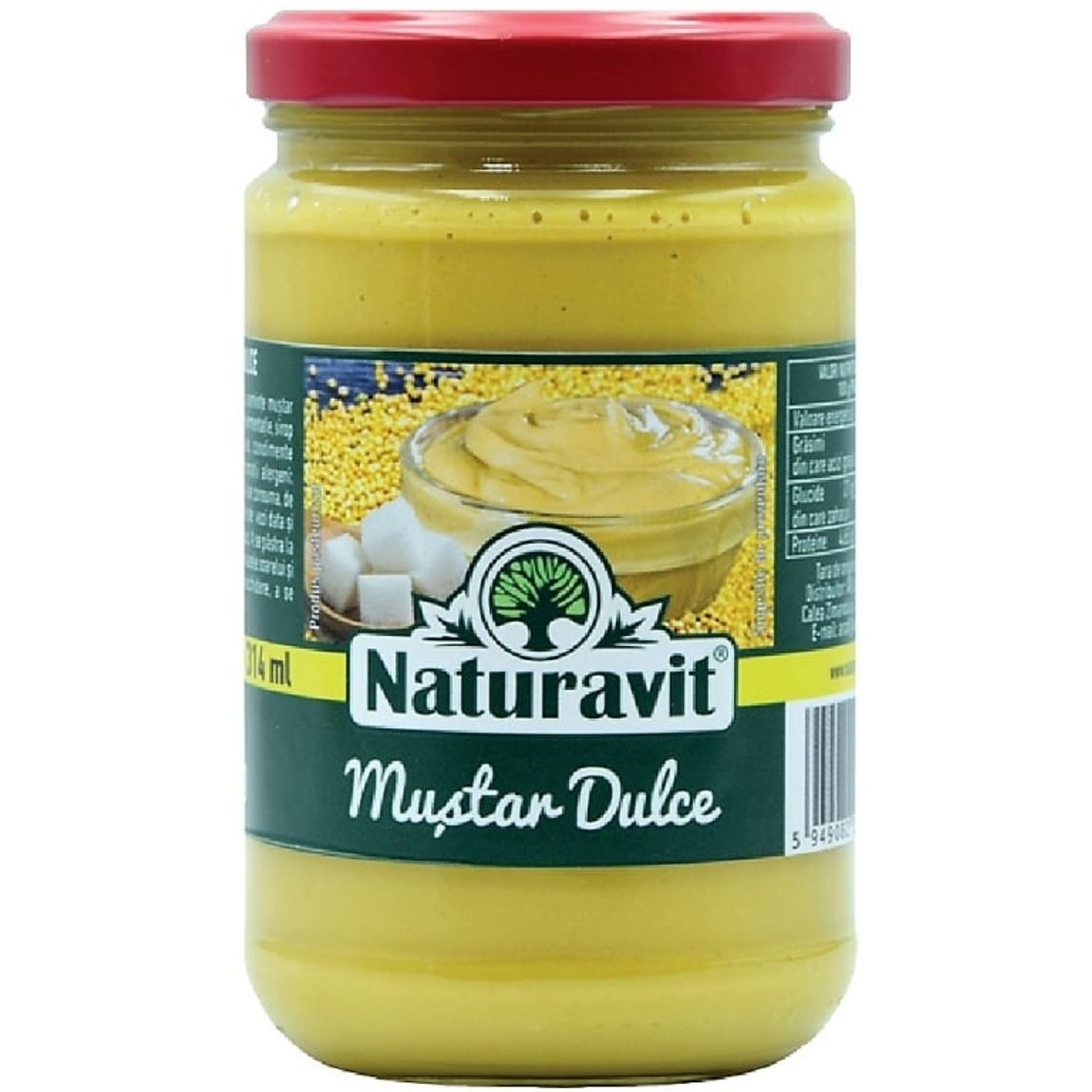 Mustar dulce 300g - NATURAVIT fotografia produsului