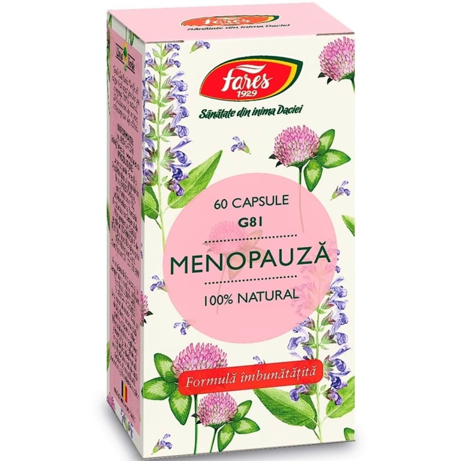 Menopauza 60cps - FARES fotografia produsului