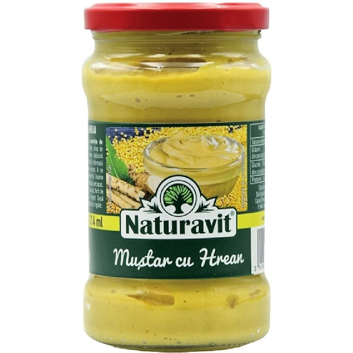 Mustar cu hrean 300g - NATURAVIT fotografia produsului