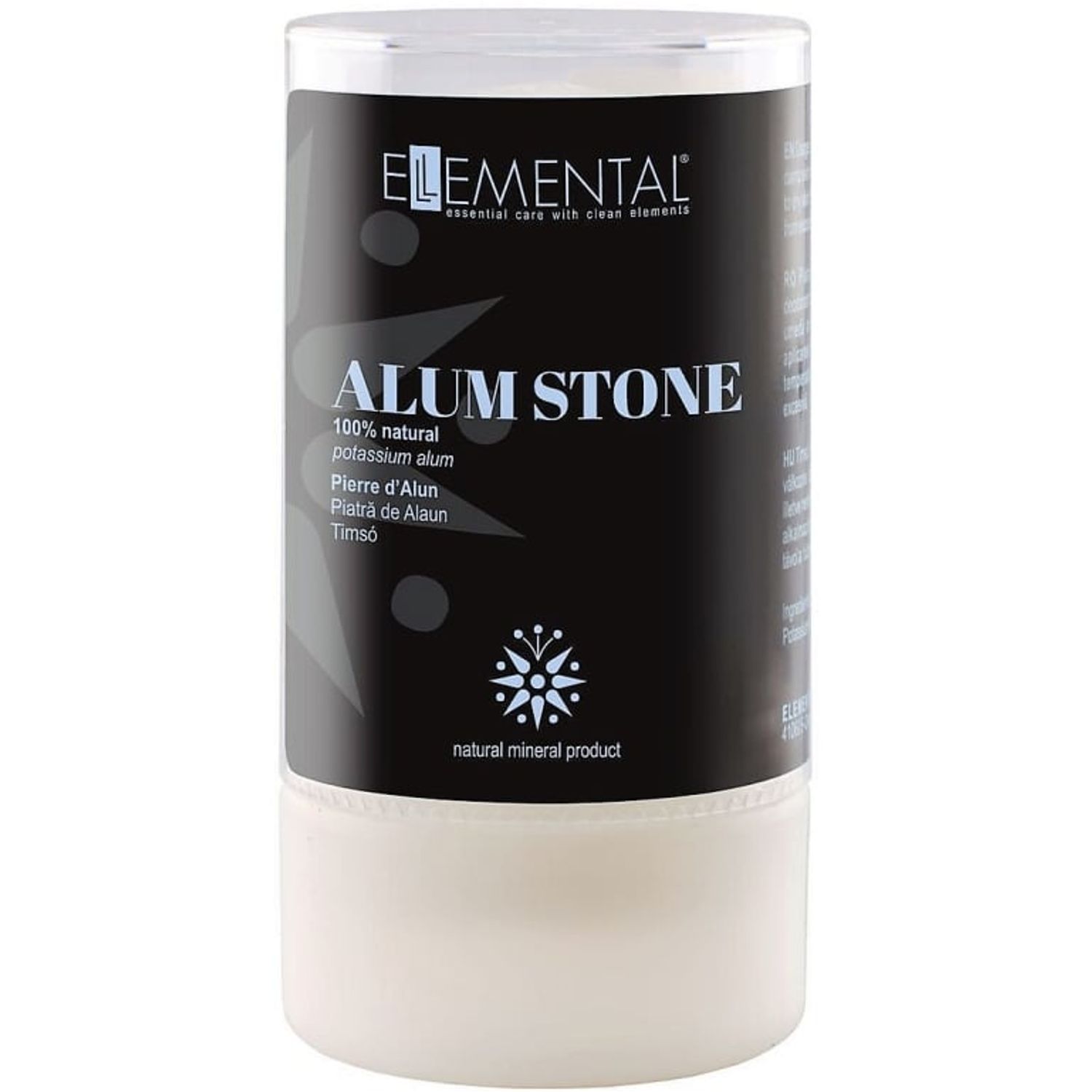Deodorant stick piatra alaun 115g - ELEMENTAL fotografia produsului