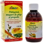 Sirop patlagina plop propolis 200ml - ELIDOR fotografia produsului