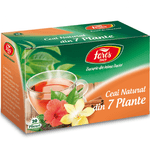 Ceai natural 7plante 20dz - FARES fotografia produsului
