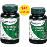 Pachet Anghinare maslin 60+30cps - DVR PHARM fotografia produsului